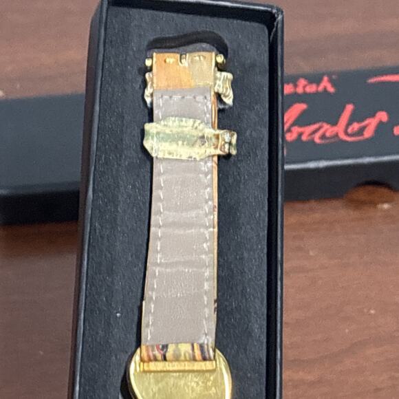 Salvador Dali Softwatch By Exaequo Geneve Melting Watch 92009 Box manual - Picture 7 of 12